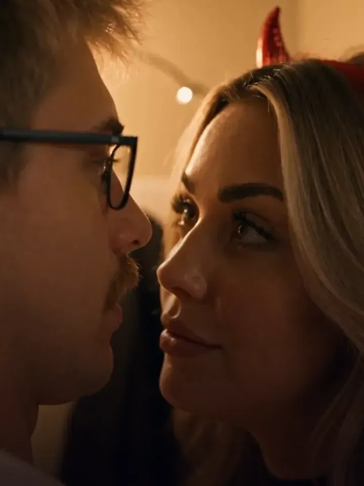 Opening frame of Mia Malkova Is My Girlfriend's Step-Mom, an adult AI series on Candy Shorts